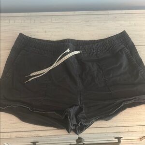 Women's Black Casual Shorts